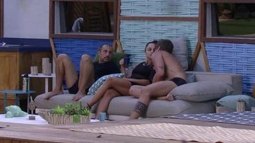 Kaysar, Paula e Breno - Reprodução/ TV Globo