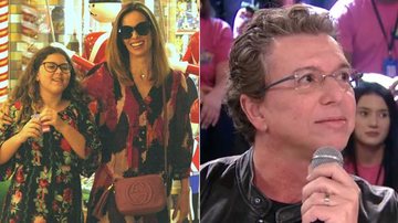 Ana Furtado, Isabella e Boninho - AgNews e TV Globo/Reprodução