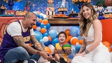 Aline Gotschalg e Fernando Medeiros fazem festa de 2 anos para o filho, Lucca - Reprodução/ Instagram/ Paula Fontes Fotografia