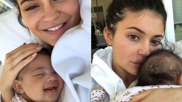 Kylie Jenner encanta a web com vídeo da filha sorrindo - Reprodução Instagram