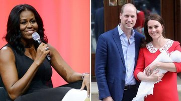 Michelle Obama quer conhecer o novo filho de Kate e William - Getty Images