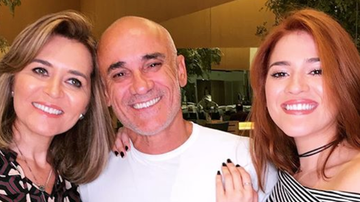 Eva de Mello, Ayrton Lima e Ana Clara de Mello Lima - reprodução/instagram
