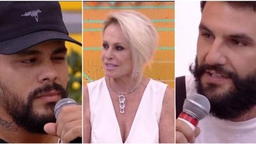Viegas, Ana Maria Braga e Wagner no Mais Você - Reprodução/ TV Globo