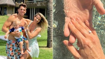 Karina Bacchi anuncia o seu noivado com Amaury Nunes - Reprodução / Instagram