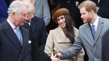 Príncipe Charles, Harry e Meghan Markle - Getty Images