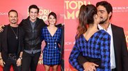 Thaila Ayala troca beijos com o namorado, Renato Góes, em evento com o ex, Paulo Vilhena - Manuela Scarpa/Brazil News