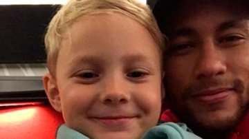 Neymar Jr. e filho - Reprodução Instagram