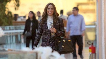 Ana Furtado passeio em shopping no Rio - AgNews