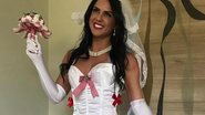 Graciele Lacerda em vestido de noiva - Reprodução/ Instagram