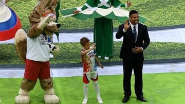 Ronaldo na cerimônia de abertura da Copa do Mundo - Getty Images