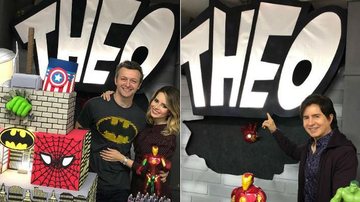 Sandy e Lucas celebram 4 anos do filho com festa de super-heróis - Reprodução Instagram