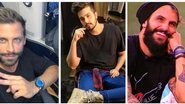 Henri Castelli, Luan Santana e Wagner Santiago - Reprodução / Instagram