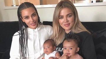 Khloé Kardashian ganha declaração da irmã, Kim, no dia do seu aniversário - Reprodução/Instagram