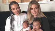 Khloé Kardashian ganha declaração da irmã, Kim, no dia do seu aniversário - Reprodução/Instagram