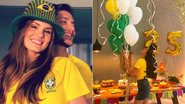Camila Queiroz ganha festa surpresa com tema da Copa - Reprodução Instagram