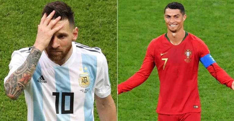 Lionel Messi e Cristiano Ronaldo - Getty Images