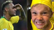 Davi Lucca manda mensagem para Neymar Jr. - Reprodução Instagram