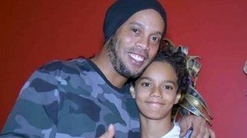 Filho de Ronaldinho Gaúcho chama atenção do PSG - Reprodução/Twitter
