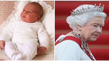 Louis e rainha Elizabeth - Twitter / Getty Images