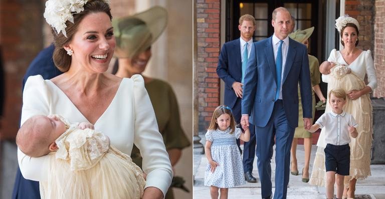 Família real celebra o batizado do príncipe Louis - Getty Images