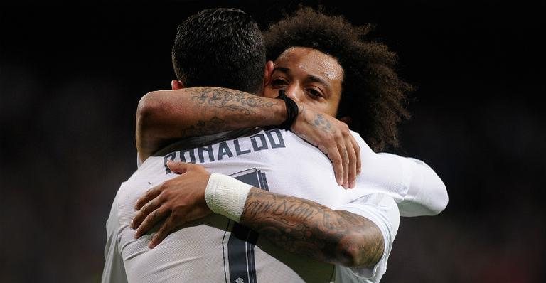 Marcelo e Cristiano Ronaldo - Getty Images