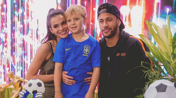 Bruna Marquezine, Davi Lucca e Neymar Jr. - reprodução/instagram Carol Dantas