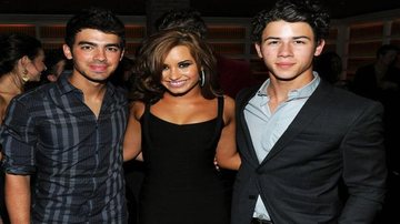 Demi Lovato, Nick Jonas e Joe Jonas - Getty Images