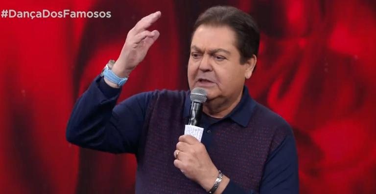 Faustão dá nota 10 para Leo Jaime da Dança dos Famosos - TV Globo/Reprodução