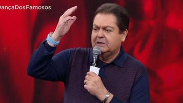 Faustão dá nota 10 para Leo Jaime da Dança dos Famosos - TV Globo/Reprodução