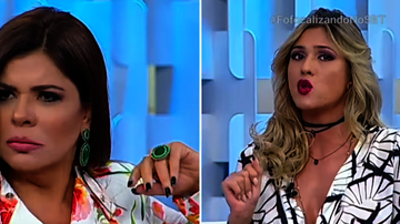 Mara Maravilha e Lívia Andrade - Reprodução/ SBT