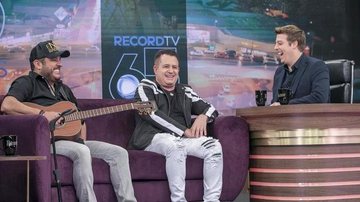Bruno & Marrone com Porchat - Edu Moraes/Record TV