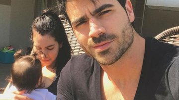Rodrigão, Adriana Sant'Anna e a filha do casal, Linda - Reprodução Instagram