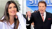 Isabella Fiorentino e Silvio Santos - Instagram / Reprodução e Lourival Ribeiro/SBT