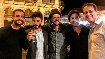 Thiago Rodrigues regista encontro de galãs em Portugal - Reprodução/Instagram