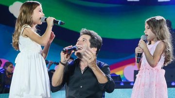 Filhas do cantor Daniel roubam a cena em show do pai - Manuela Scarpa/Brazil News