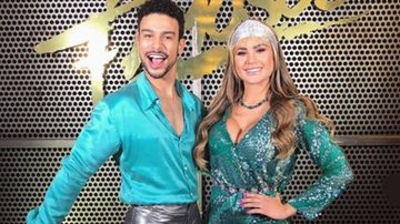 Sérgio Malheiros e Natacha Horana - Reprodução/ Instagram/ TV Globo