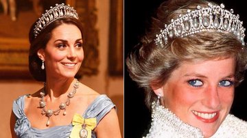 Kate Middleton e Lady Di - Getty Images