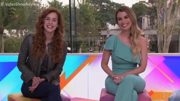 Sophia Abrahão e Fernanda Keulla durante 'Vídeo Show' - Reprodução/ TV Globo