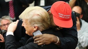 Kanye e Trump - Reprodução / Instagram