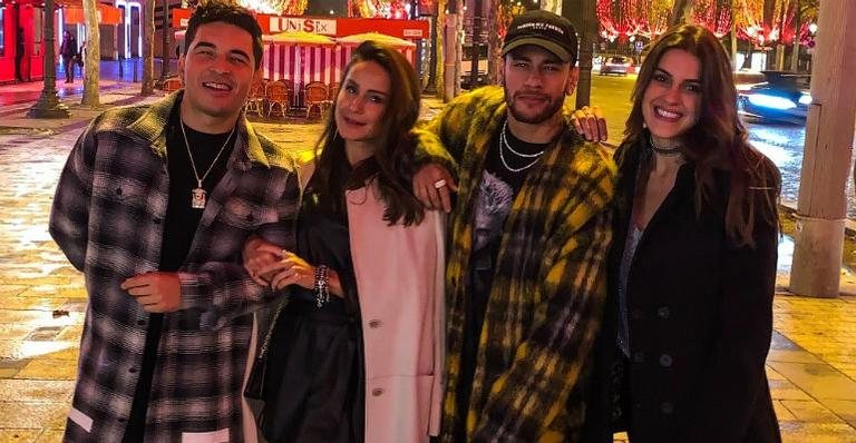 Neymar Jr. curte noite com amigos - Reprodução Instagram