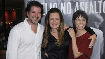 Murilo Benício, Adriana Esteves e Débora Falabella - Wallace Barbosa/Agnews
