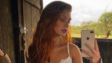 Marina Ruy Barbosa posa com lingerie transparente - Reprodução Instagram