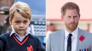 Príncipes George e Harry - Getty Images