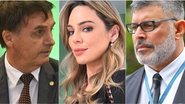 Jair Bolsonaro, Rachel Sheherazade e Alexandre Frota - Reprodução