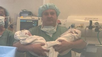 Nascem os gêmeos do chef Erick Jacquin - Divulgação
