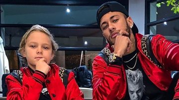 Neymar Jr. e Davi Lucca - Reprodução/ Instagram