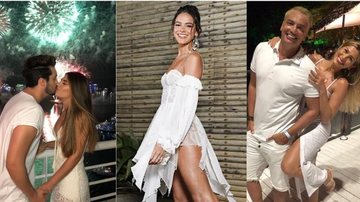 Veja como os famosos comemoraram o Ano Novo - Reprodução/Instagram/Elvis Moreira