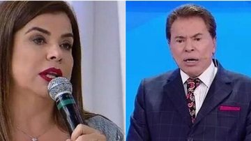 Mara Maravilha, Silvio Santos - Reprodução/ SBT