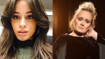 Camila Cabello e Adele - Instagram / Reprodução e Getty Images