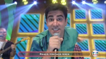Humorista se apresentou no matinal de Fátima Bernardes - Reprodução/TV Globo